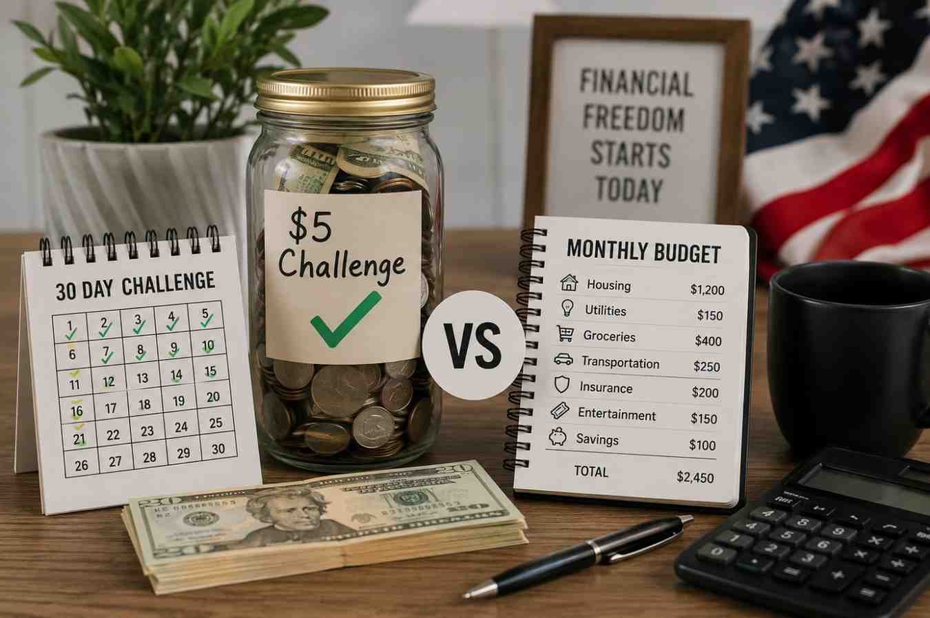 Why Money Saving Challenges Work Better Than Traditional Budgeting